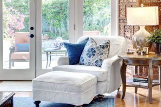 Chair Ottoman Lighting Home Décor Mandana
