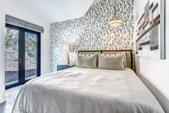 Midcentury Modern Wallpaper Pillows Bedding Roman Shades